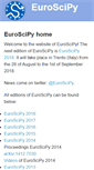 Mobile Screenshot of euroscipy.org